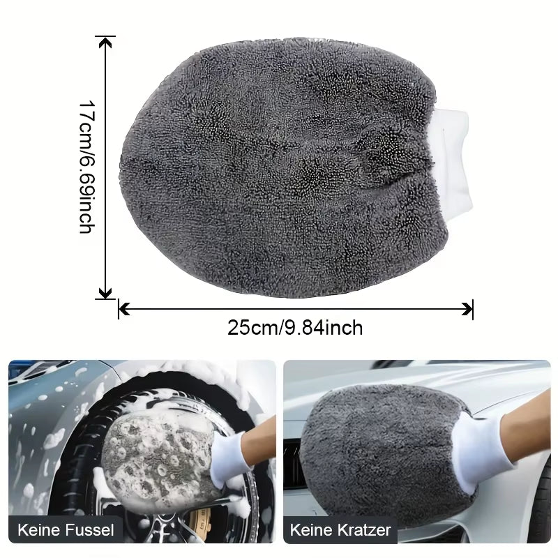 11Pcs Microfiber Car Cleaning Kit Tire Brush Scratch Removal Pads Detailing Sponges Interior Cleaning Essentials Cleaning Tools