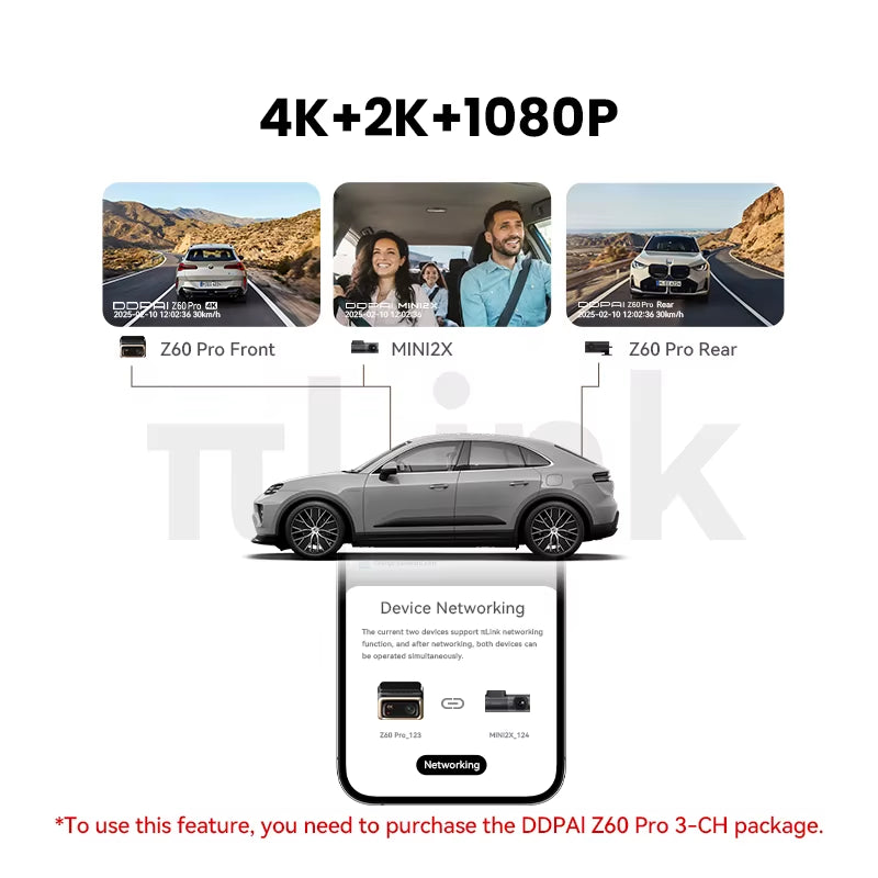 2025 New  Z60 Pro 4K Dash Cam Auto Dashcam Front GPS Car Camera for SONY Sensor Wifi ADAS Night Vision DVR Video Recorder