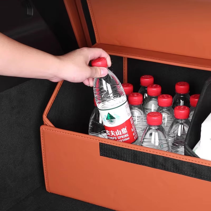 For Li Lixiang L7 L8 L9 2023 2024 Interior Accessories Car Trunk Storage Box Rear Tailbox Cargo Organizer